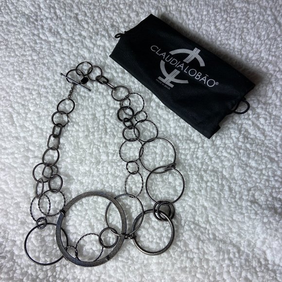 CLAUDIA LOBAO DESIGNER NECKLACE - Picture 1 of 3